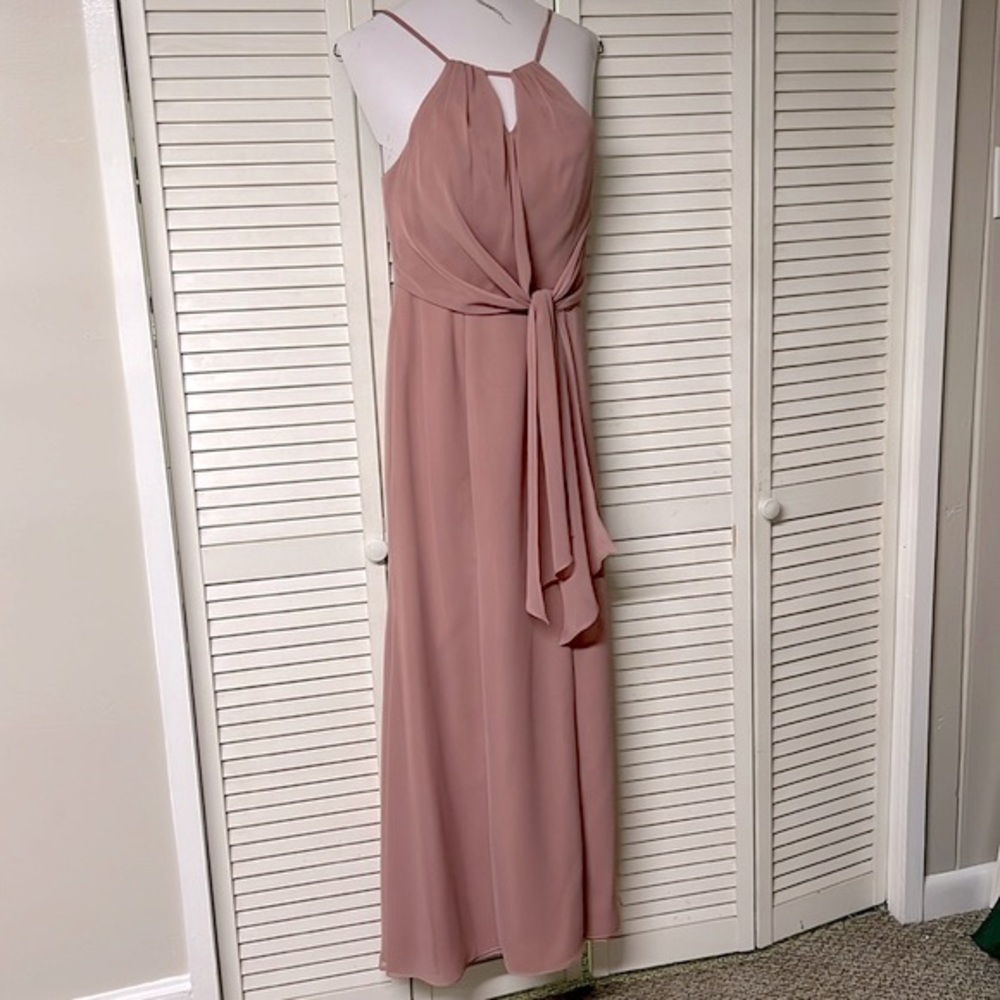 Azazie Mariel Bridesmaid Dress Dusty Rose